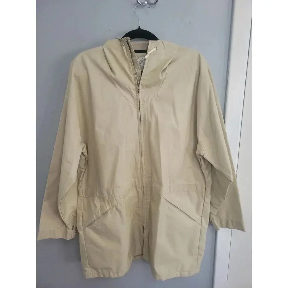 Vintage 50s 60s Orvis Fishing Tackle Jacket Tan